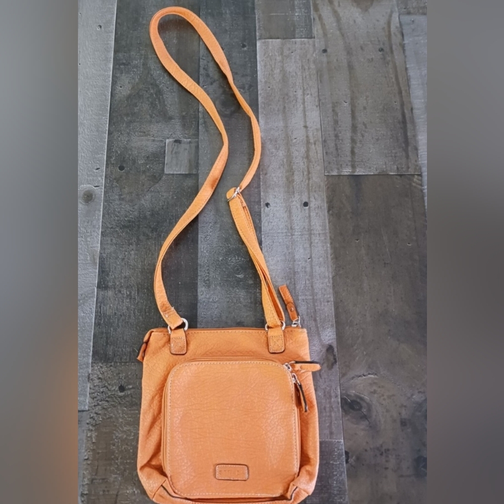 Strada Vibrant Orange Crossbody Bag